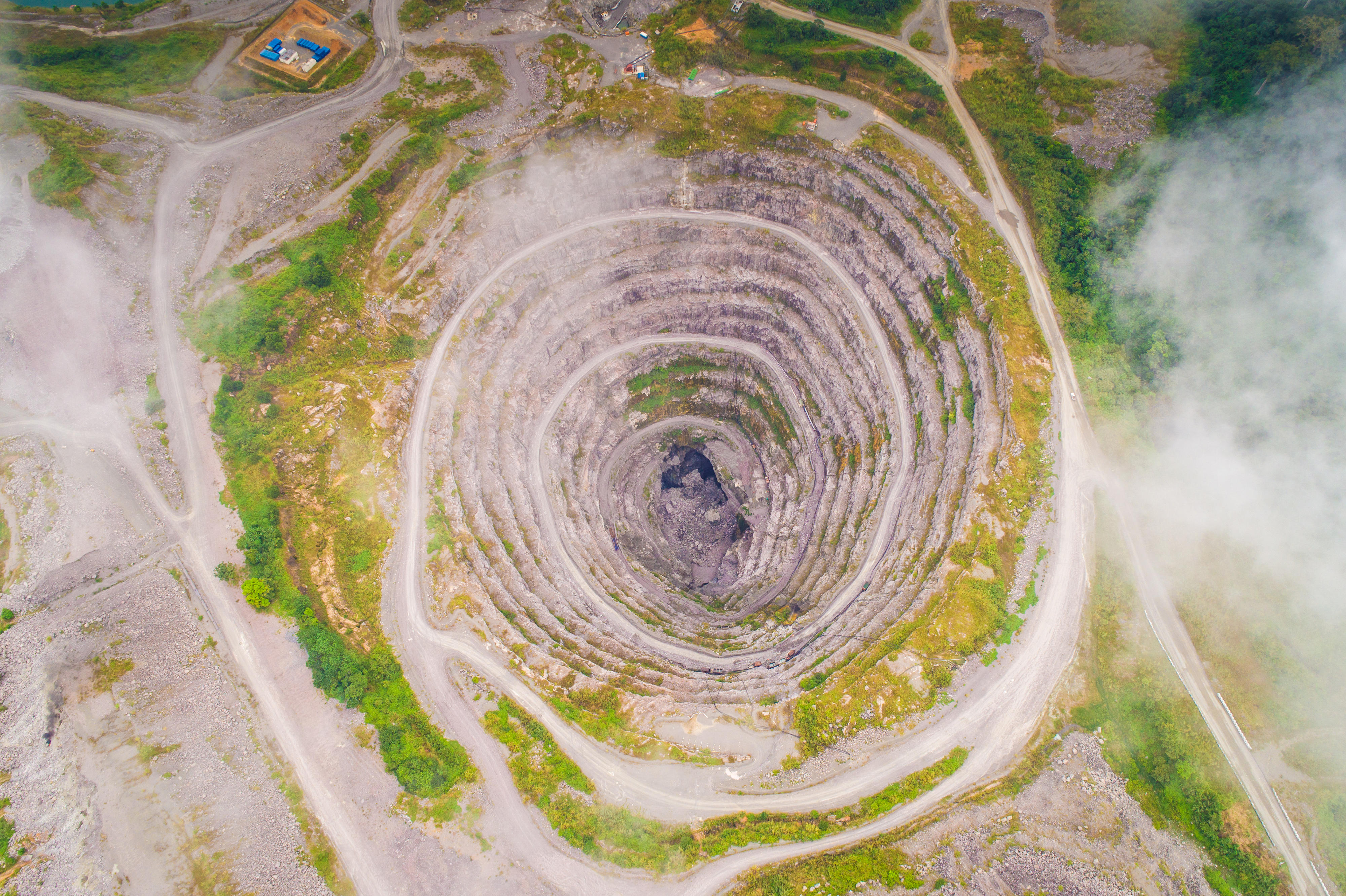 Diamond mine in Liberia