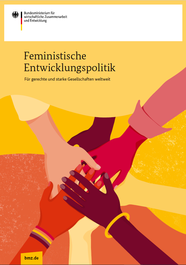 Cover Bild der Strategie "Feministische Entwicklungspolitik"