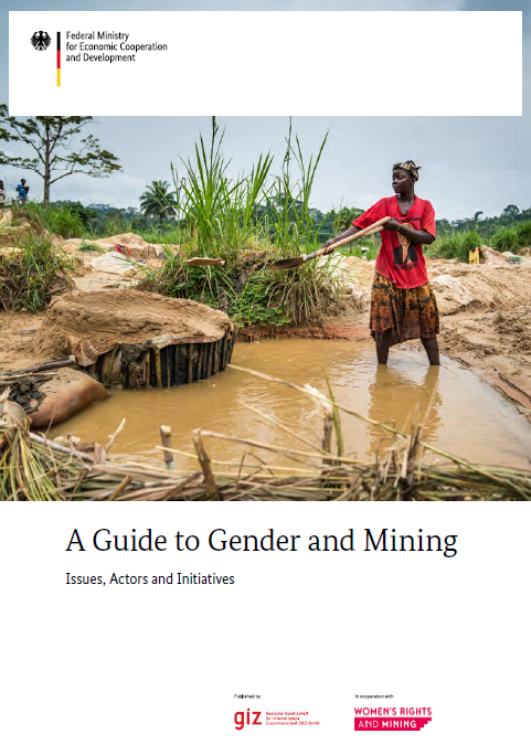 Cover of the Guide "Gender and Mining"