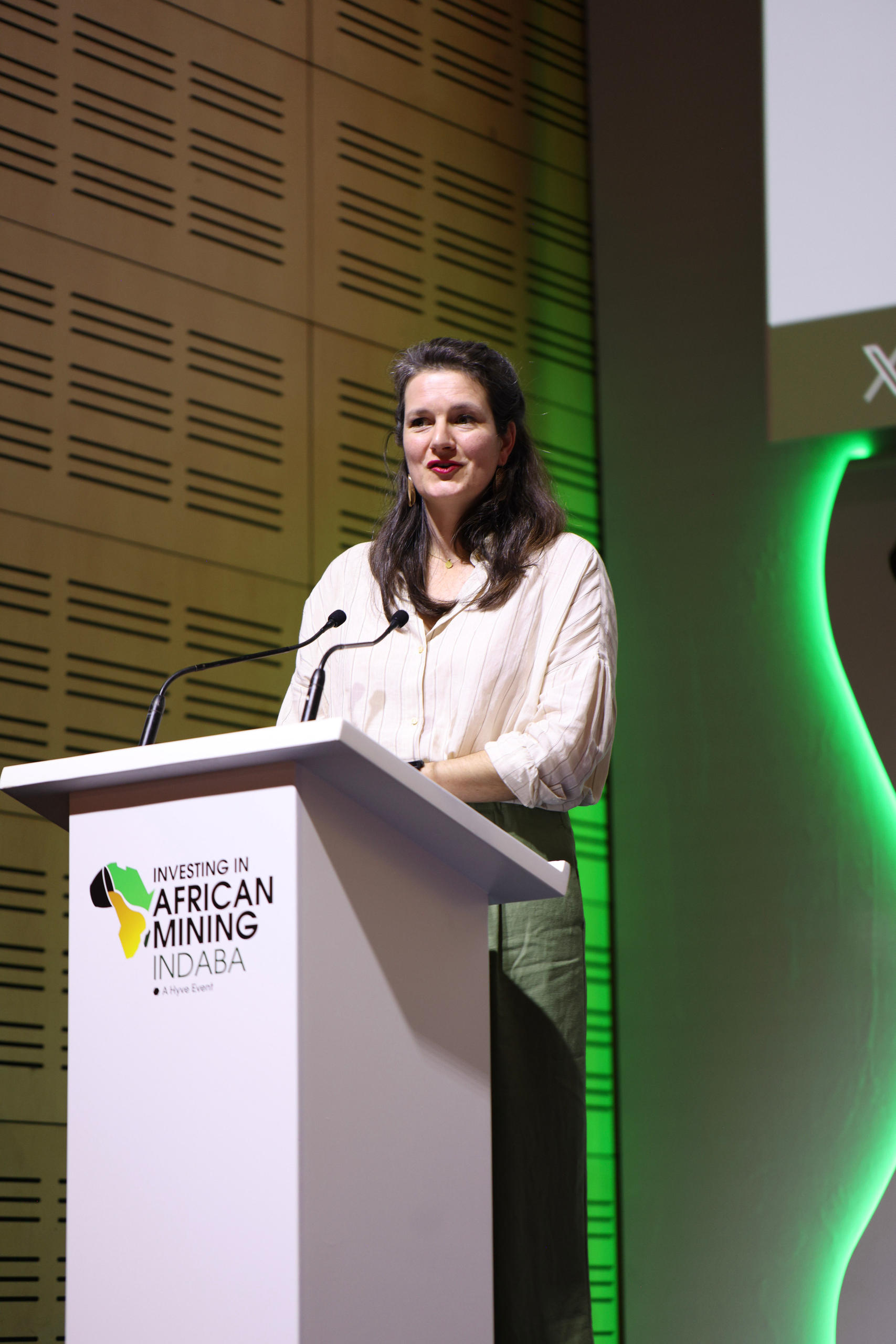 Präsentation der Analyse auf der Mining Indaba 2026