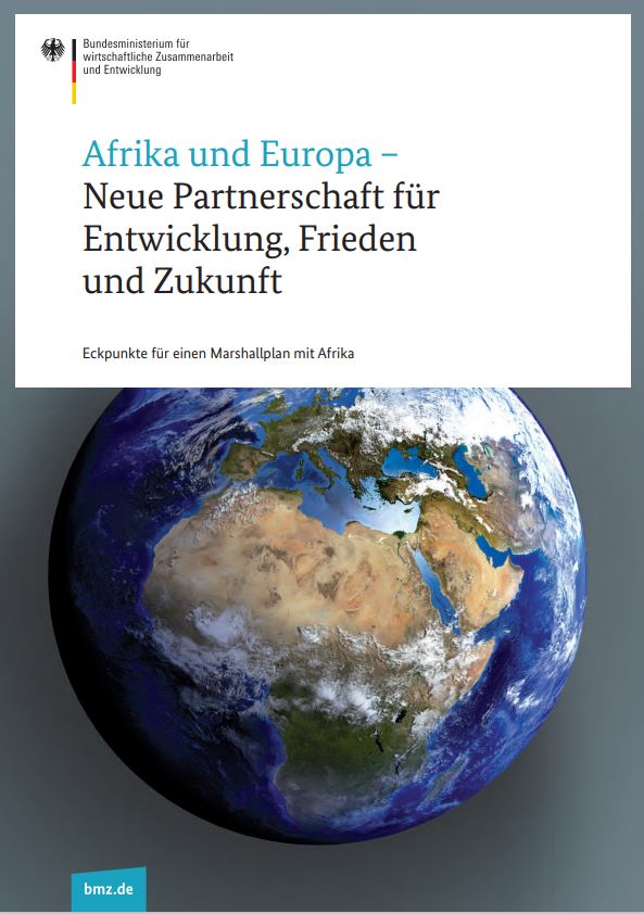 Marshallplan mit Afrika, Titelbild